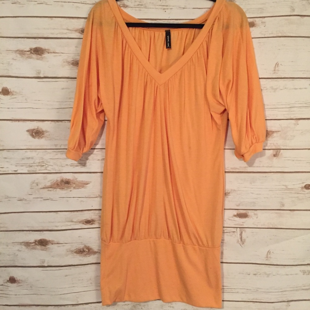 Casa Lee Orange Dress